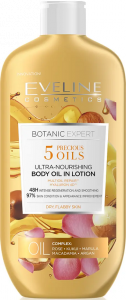EVELINE BOTANIC EXPERT ULTRA-NOURISHING BODY OIL IN LOTION FLACON 350 ML