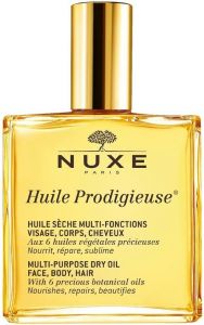 NUXE HUILE PRODIGIEUSE MULTI-PURPOSE DRY OIL FACE, BODY, HAIR FLES 50 ML