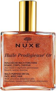 NUXE HUILE PRODIGIEUSE OR MULTI-PURPOSE DRY OIL FACE, BODY, HAIR FLES 100 ML