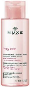 NUXE VERY ROSE 3-IN-1 SOOTHING MICELLAR WATER FLACON 400 ML