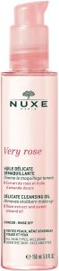 NUXE VERY ROSE DELICATE CLEANSING OIL MAKE-UP REMOVER POMP 150 ML