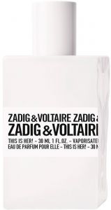 ZADIG & VOLTAIRE THIS IS HER! EDP FLES 30 ML