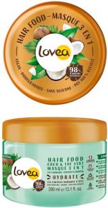 LOVEA COCONUT & GREEN TEA 3 IN 1 HAARMASKER POT 390 ML