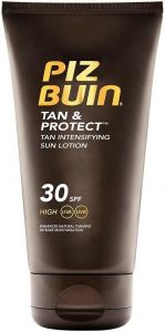 PIZ BUIN TAN & PROTECT TAN INTENSIFYING SUN LOTION SPF 30 HIGH TUBE 150 ML