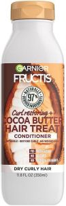GARNIER FRUCTIS CURL RESTORING+ COCOA BUTTER HAIR TREAT CONDITIONER CREMESPOELING FLACON 350 ML