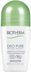BIOTHERM DEO PURE NATURAL PROTECT BIO ROLLER 75 ML