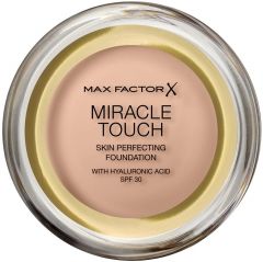 MAX FACTOR MIRACLE TOUCH 040 CREAMY IVORY SKIN PERFECTING FOUNDATION POTJE 11,5 GRAM