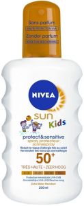 NIVEA SUN KIDS PROTECT & SENSITIVE SPF 50+ ZONNEBRAND SPRAY 200 ML