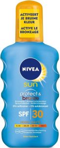 NIVEA SUN PROTECT & BRONZE SPF 30 ZONNEBRAND SPRAY 200 ML