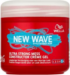 WELLA NEW WAVE ULTRA STRONG MESS CONSTRUCTOR CREME GEL POT 150 ML