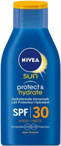NIVEA SUN PROTECT & HYDRATE SPF 30 ZONNEBRAND FLACON 30 ML