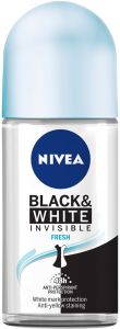 NIVEA BLACK & WHITE INVISIBLE FRESH DEO ROLLER 50 ML