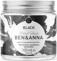 BEN & ANNA NATURAL TOOTHPASTE BLACK TANDPASTA POT 100 ML