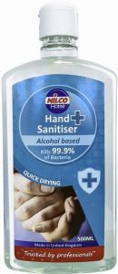 NILCO HAND SANITISER HANDGEL FLACON 500 ML