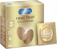 DUREX REAL FEEL CONDOMS CONDOOMS DOOSJE 3 STUKS