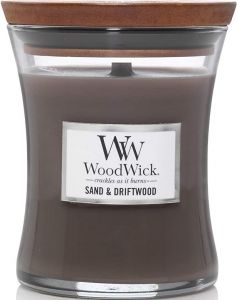 WOODWICK SAND & DRIFTWOOD SCENTED CANDLE GEURKAARS 275 GRAM