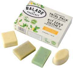 BALADE EN PROVENCE ZERO WASTE TRAIL PACK FOR FACE AND HAIR SET 1 STUK