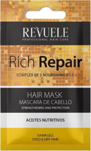 REVUELE PROFESSIONAL HAIR CARE RICH REPAIR HAIR MASK HAARMASKER ZAKJE 25 ML