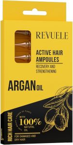 REVUELE ARGAN OIL ACTIVE HAIR AMPULLEN DOOSJE 8 X 5 ML