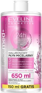 EVELINE FACEMED+ HYALLURONIC 3 IN 1 MICELLAR WATER FLACON 650 ML