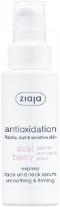 ZIAJA ACAI BERRY ANTIOXIDATION SMOOTHING AND FIRMING FACE AND NECK GEZICHTSSERUM POMP 50 ML