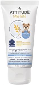 ATTITUDE BABY LEAVES SENSITIVE NATURAL PROTECTIVE OINTMENT TUBE 75 ML