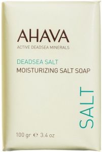 AHAVA DEADSEA SALT MOISTURIZING SALT SOAP ZEEP WIKKEL 100 GRAM