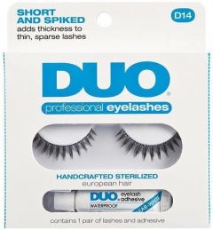 DUO PROFESSIONAL EYELASHES D14 1 PAAR