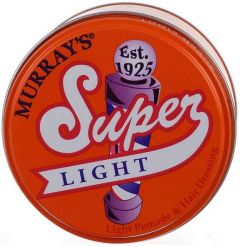 MURRAY'S SUPER LIGHT LIGHT POMADE & HAIR DRESSING WAX BLIK 85 GRAM
