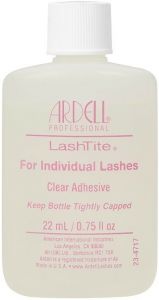 ARDELL LASHTITE FOR INDIVIDUAL LASHES CLEAR ADHESIVE WIMPERLIJM FLACON 22 ML