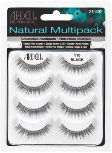 ARDELL NATURAL MULTIPACK 110 BLACK LASHES NEPWIMPERS 4 PAAR
