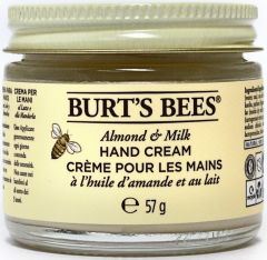 BURT'S BEES ALMOND & MILK HAND CREAM HANDCREME POT 57 GRAM