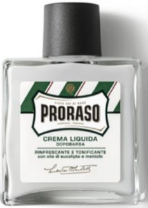 PRORASO GREEN AFTERSHAVE BALM EUCALYPTUS & MENTHOL FLES 100 ML