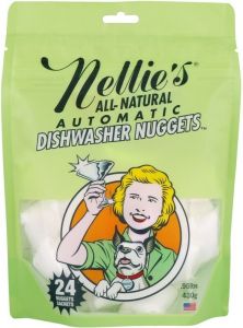 NELLIE'S DISHWASHER NUGGETS VAATWASTABLETTEN ZAK 24 STUKS