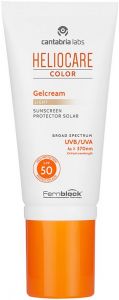 CANTABRIA LABS HELIOCARE COLOR SPF 50 LIGHT GELCREAM ZONNEBRAND TUBE 50 ML