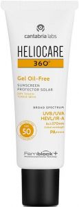 CANTABRIA LABS HELIOCARE 360 SPF 50 OIL-FREE GEL ZONNEBRAND TUBE 50 ML