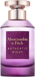 ABERCROMBIE & FITCH AUTHENTIC NIGHT WOMAN EDP FLES 30 ML