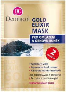 DERMACOL GOLD ELIXIR MASK GEZICHTSMASKER ZAKJE 2 X 8 ML