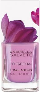 GABRIELLA SALVETE FLOWER SHOP LONGLASTING 10 FREESIA NAIL POLISH NAGELLAK POTJE 11 ML