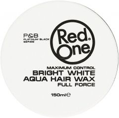 RED ONE AQUA WAX FULL FORCE BRIGHT WHITE POT 150 ML