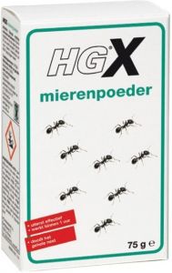 HG X MIERENPOEDER DOOSJE 75 GRAM