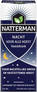 NATTERMAN NACHT VOOR ALLE HOEST HOESTDRANK FLES 150 ML