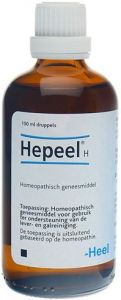 -HEEL HEPEEL H DRUPPELS HOMEOPATHISCH GENEESMIDDEL FLACON 100 ML
