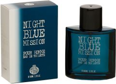 REAL TIME NIGHT BLUE MISSION POUR HOMME EDT FLES 100 ML