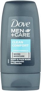 DOVE MEN+CARE CLEAN COMFORT BODY WASH DOUCHEGEL FLACON 55 ML