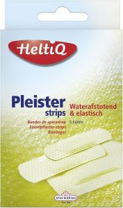 HELTIQ PLEISTER STRIPS 5 MATEN DOOSJE 18 STUKS