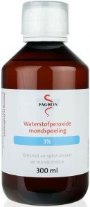 FAGRON WATERSTOFPEROXIDE MONDSPOELING 3% FLACON 300 ML