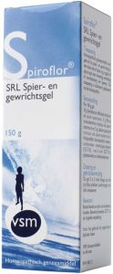 VSM SPIROFLOR SRL SPIER- EN GEWRICHTSGEL TUBE 150 GRAM