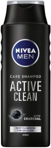 NIVEA MEN ACTIVE CLEAN SHAMPOO FLACON 400 ML