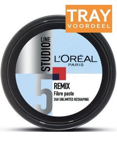 L'OREAL STUDIO LINE REMIX FIBRE PAST TRAY 6 X 150 ML